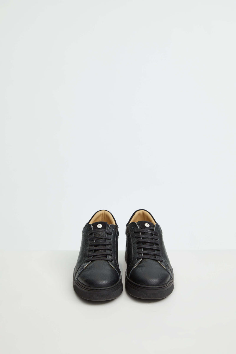 Lubiam Sneaker retro-tennis nero Sneaker retro-tennis nero