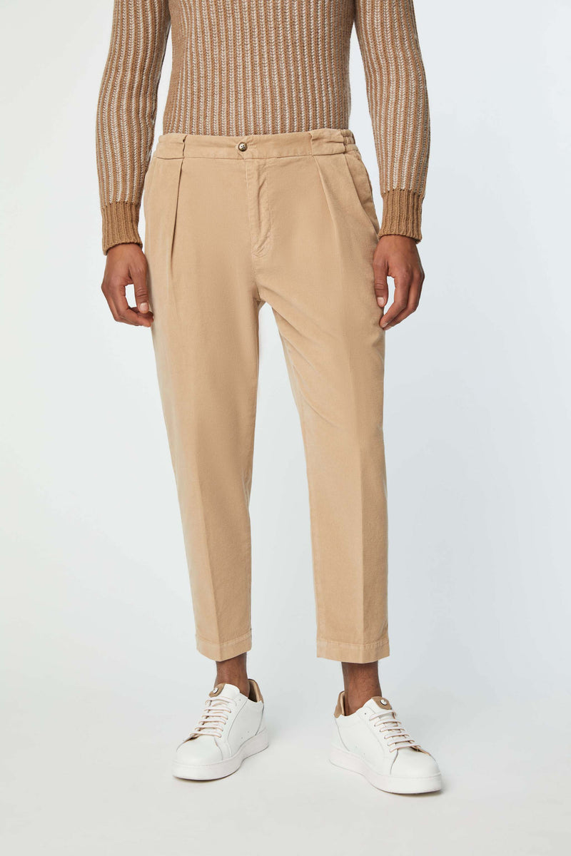 Lubiam Pantalone Clarence tinto capo beige Pantalone Clarence tinto capo beige