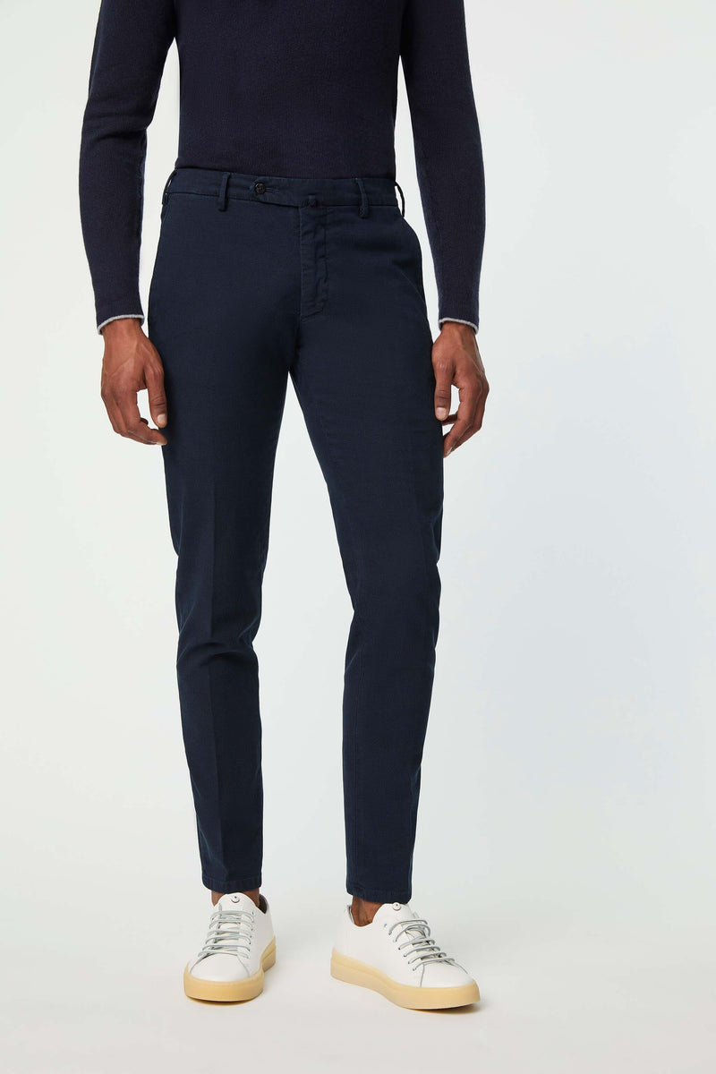 Lubiam Pantalone RAY tinto capo blu Pantalone RAY tinto capo blu