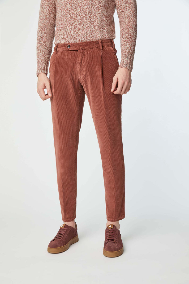 Lubiam Pantalone MUDDY tinto capo mattone Pantalone MUDDY tinto capo mattone