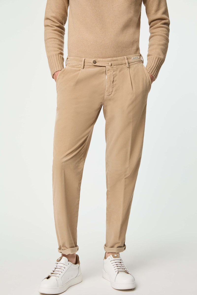 Lubiam Pantalone MICHAEL tinto capo beige Pantalone MICHAEL tinto capo beige