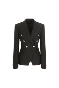 Ilaria jacket untreated - black black