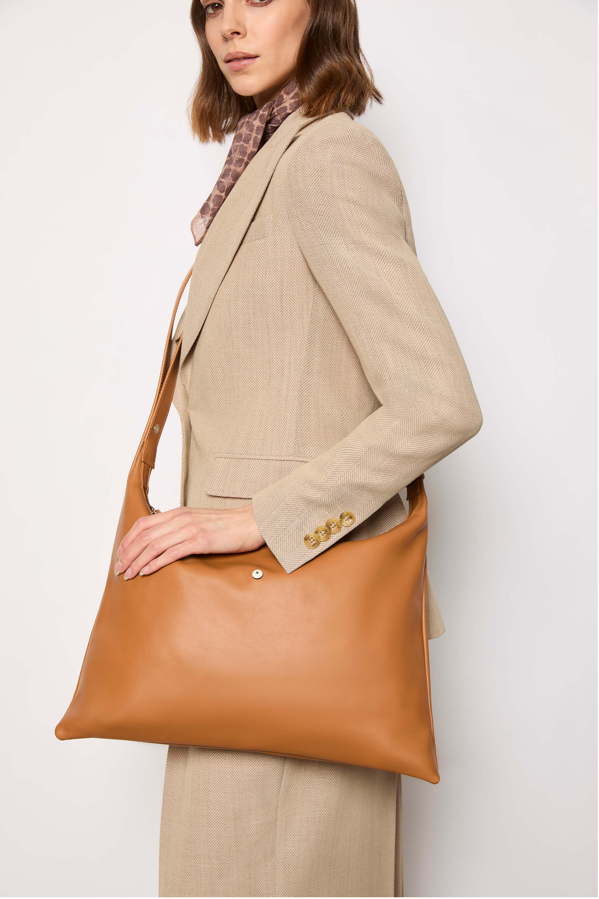 Giacca monopetto LAURA beige