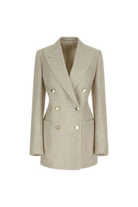 Claudia jacket untreated - sand beige beige