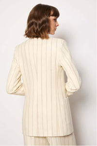 Claudia jacket untreated - ivory white