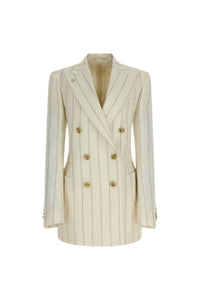 Claudia jacket untreated - ivory white