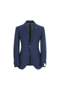 Giacca duetto james monopetto blu elettrico bluette