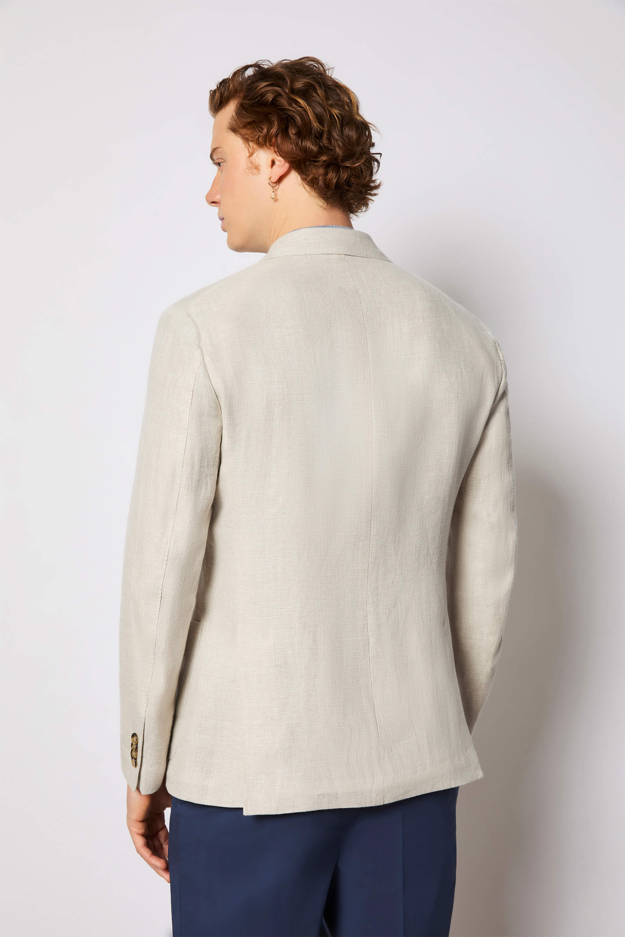 Double-breasted TOM jacket - ivory