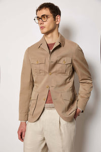 Sahara jacket untreated - beige earth