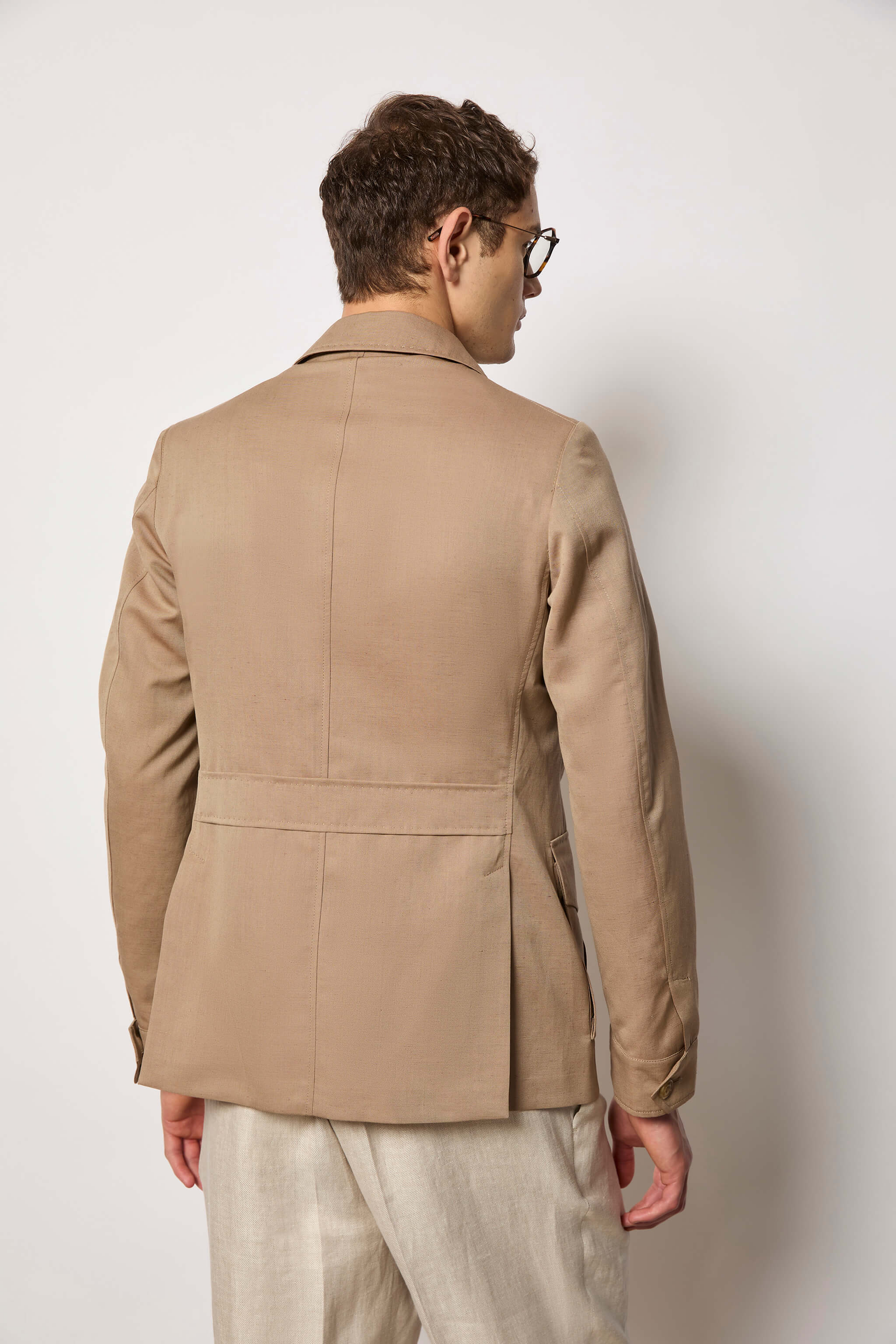 SAHARA jacket untreated - beige