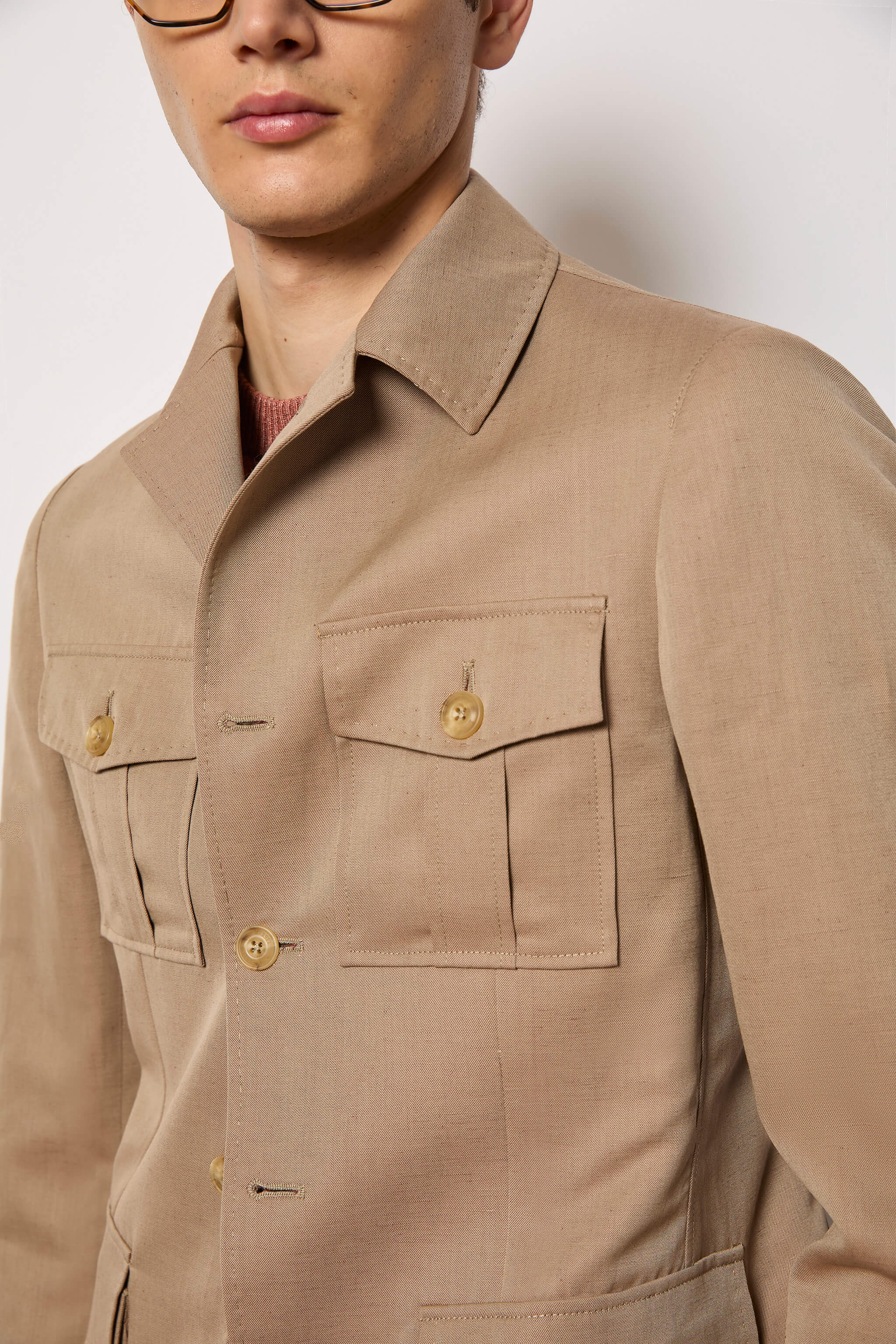 SAHARA jacket untreated - beige