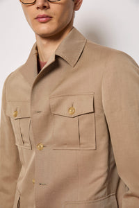 Sahara jacket untreated - beige earth