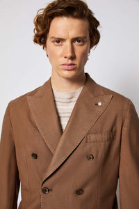 Double-breasted tom jacket - brown brown