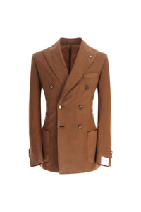 Double-breasted tom jacket - brown brown