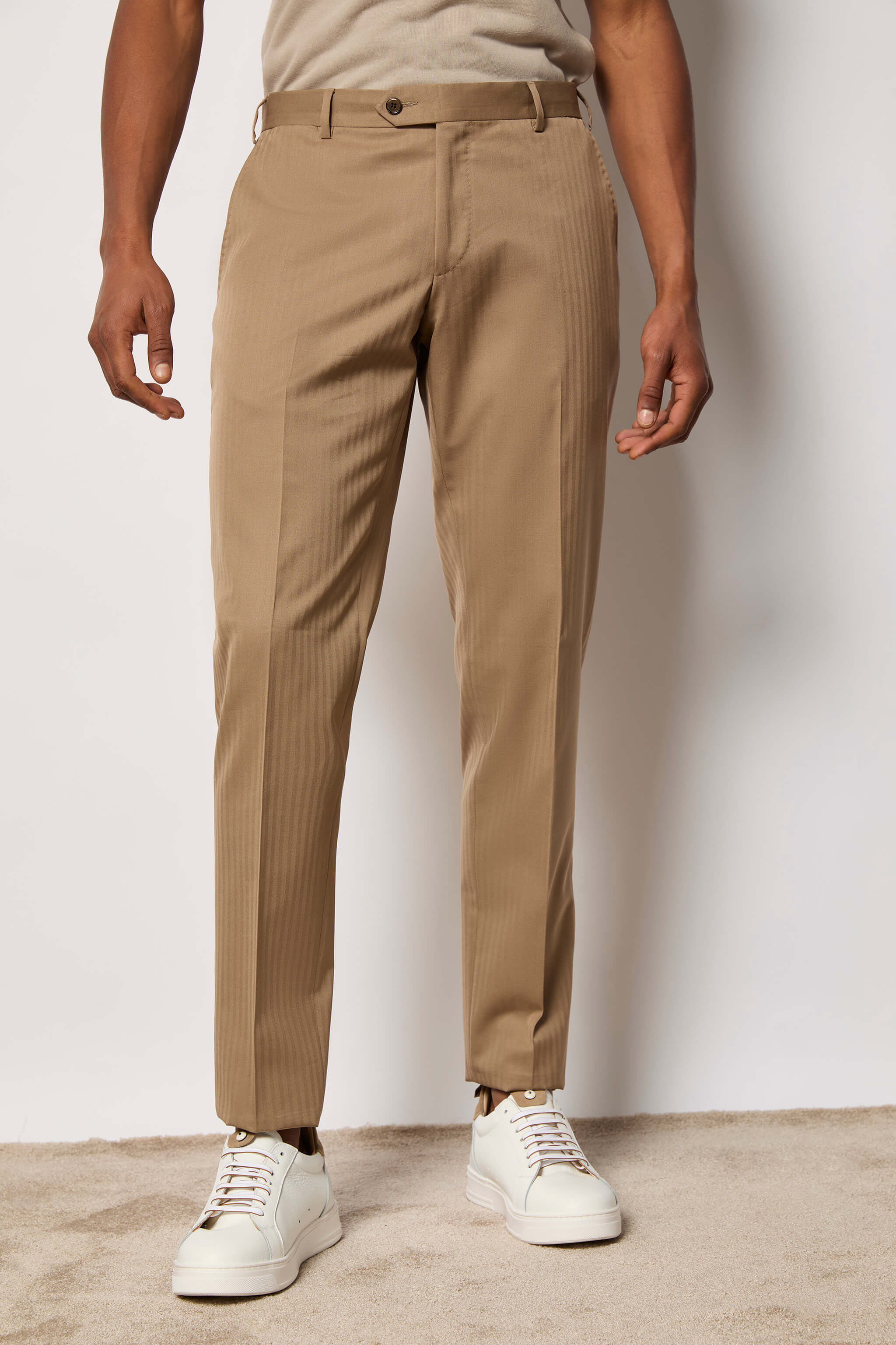 JAMES suit untreated - beige