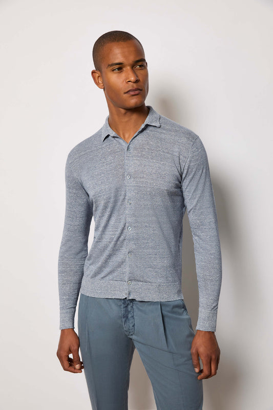 Sweater shirt - powder blue