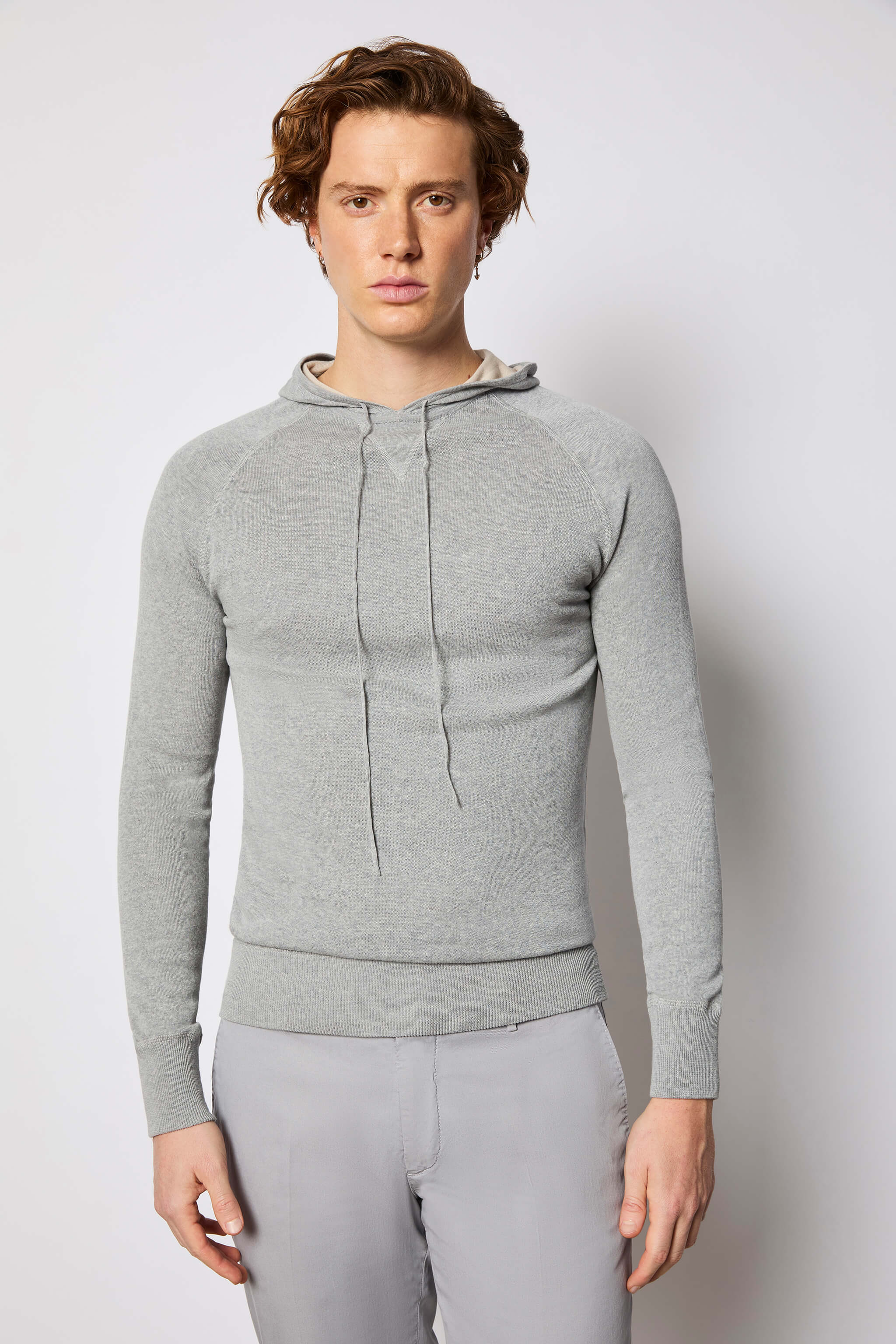 Gray Hoodie with logo