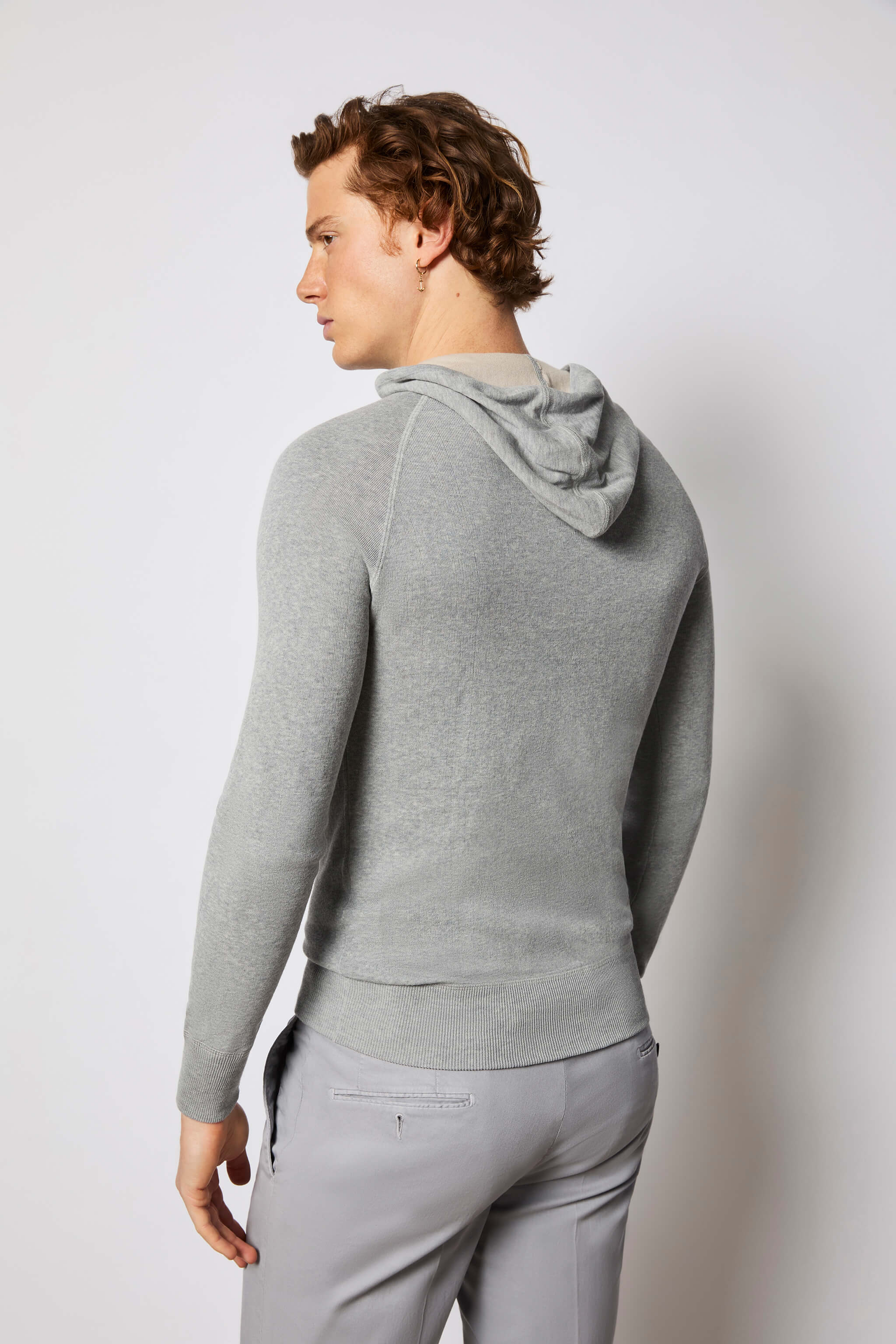 Gray Hoodie with logo