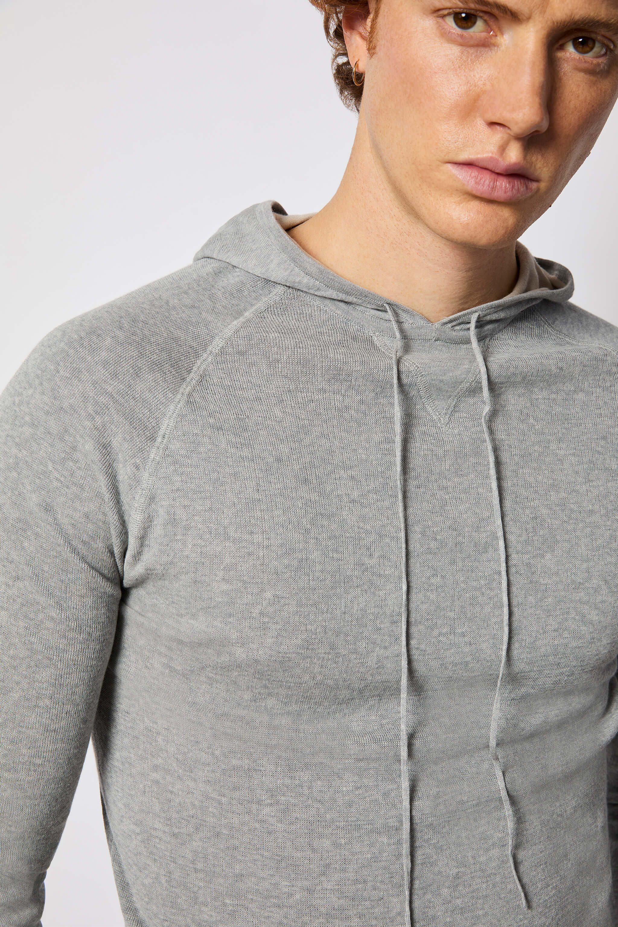 Gray Hoodie with logo