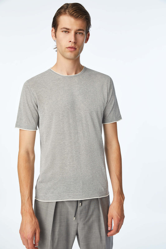Short sleeve shirt in Gray