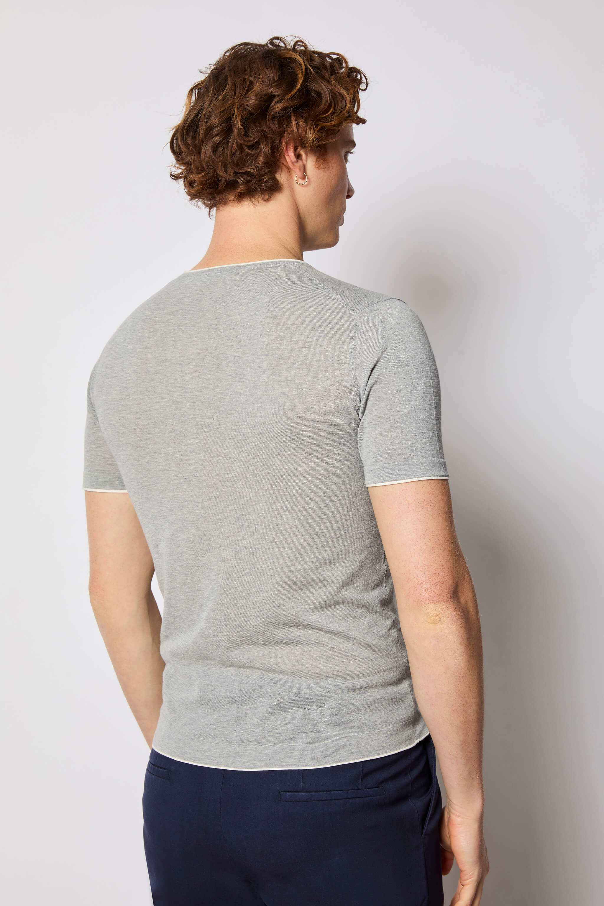 Short sleeve shirt in Gray