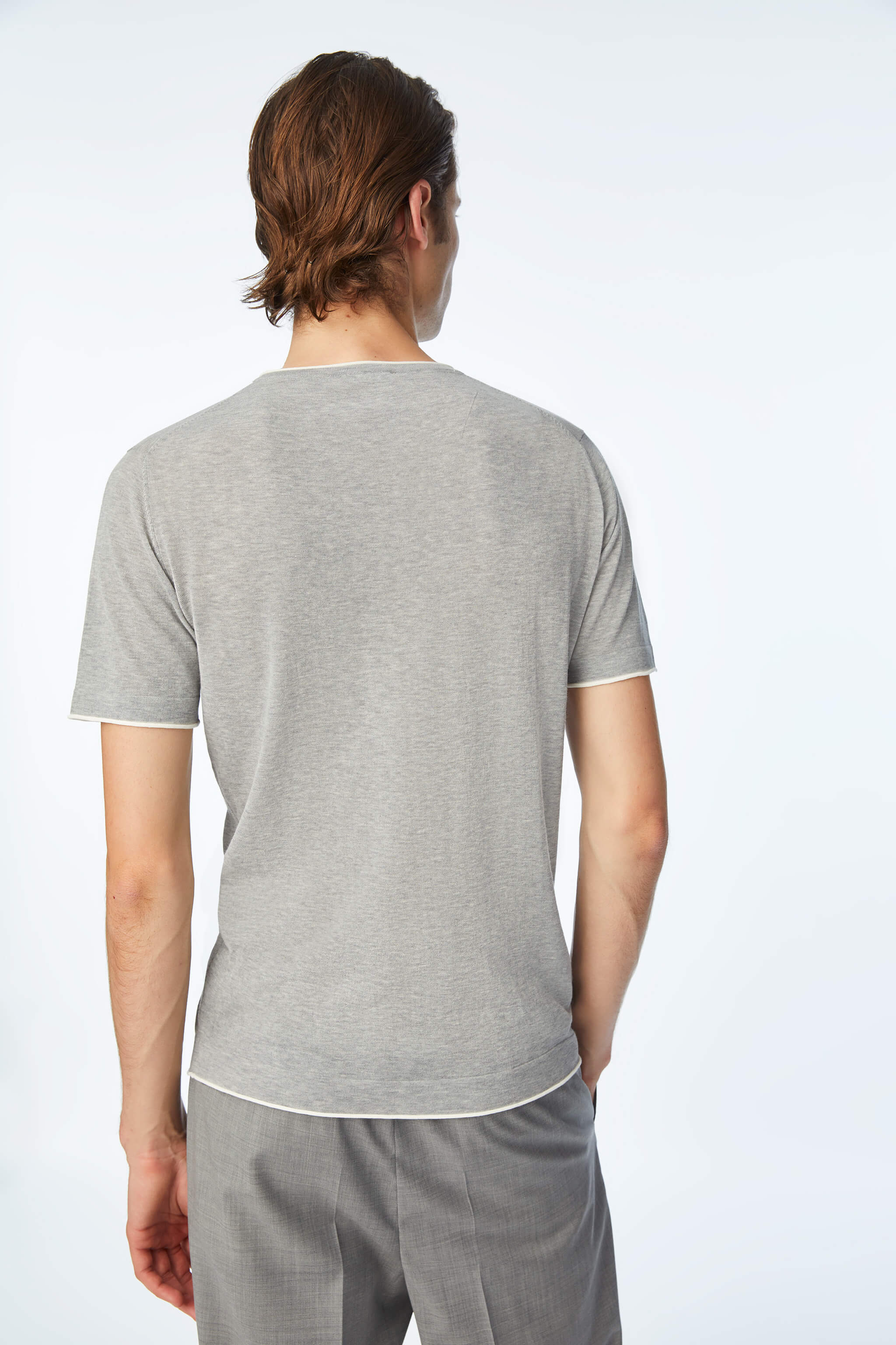 Short sleeve shirt in Gray