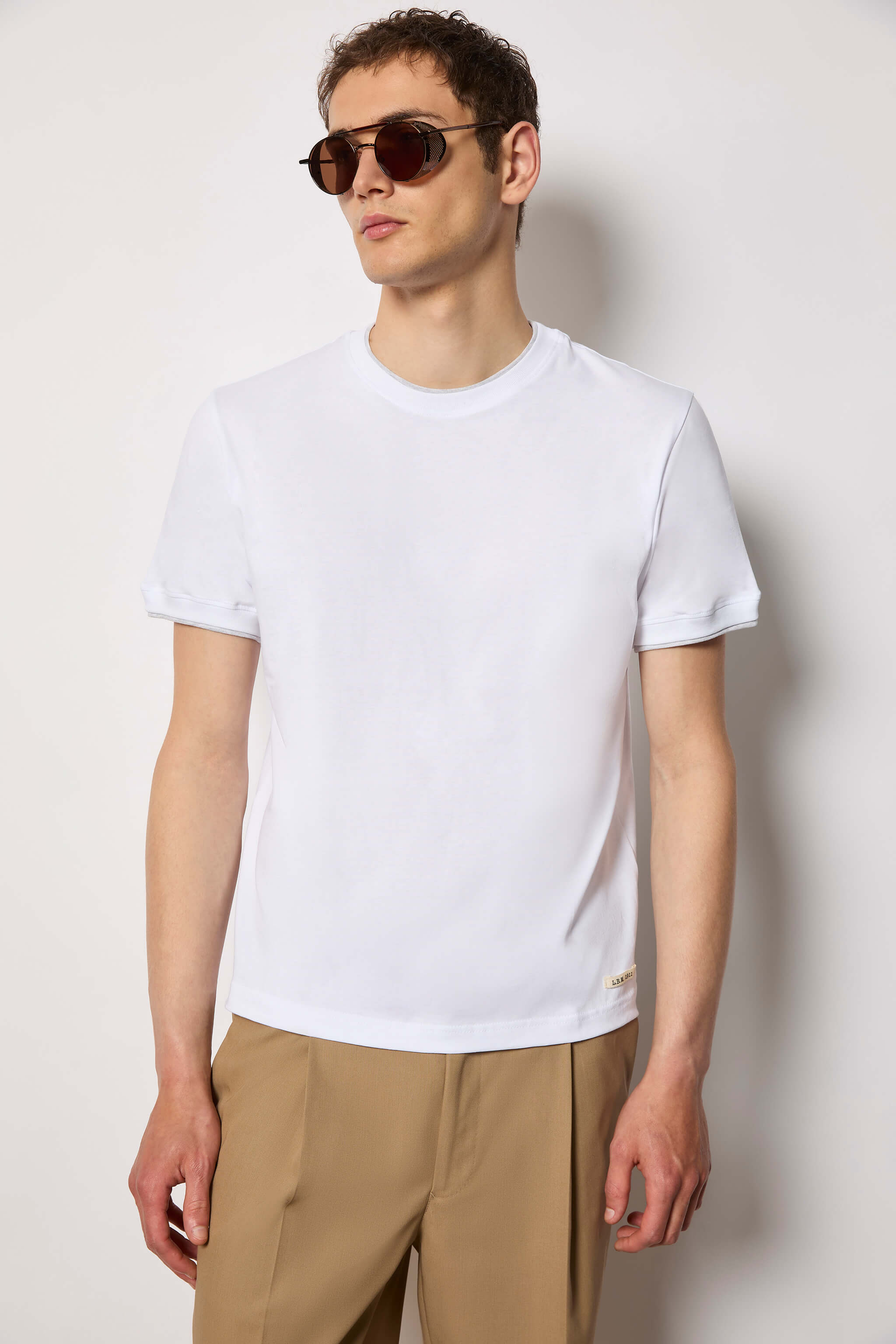 Jersey T-shirt - white