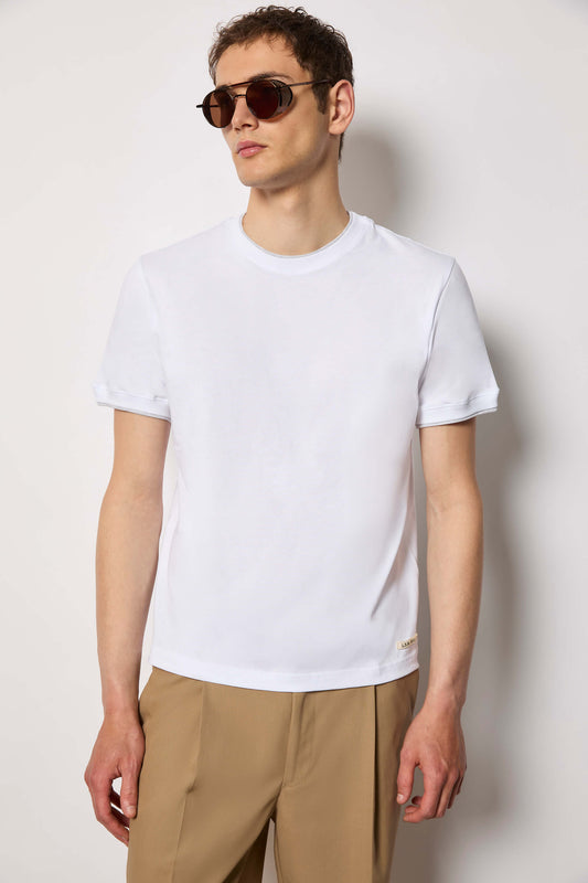 Jersey T-shirt - white