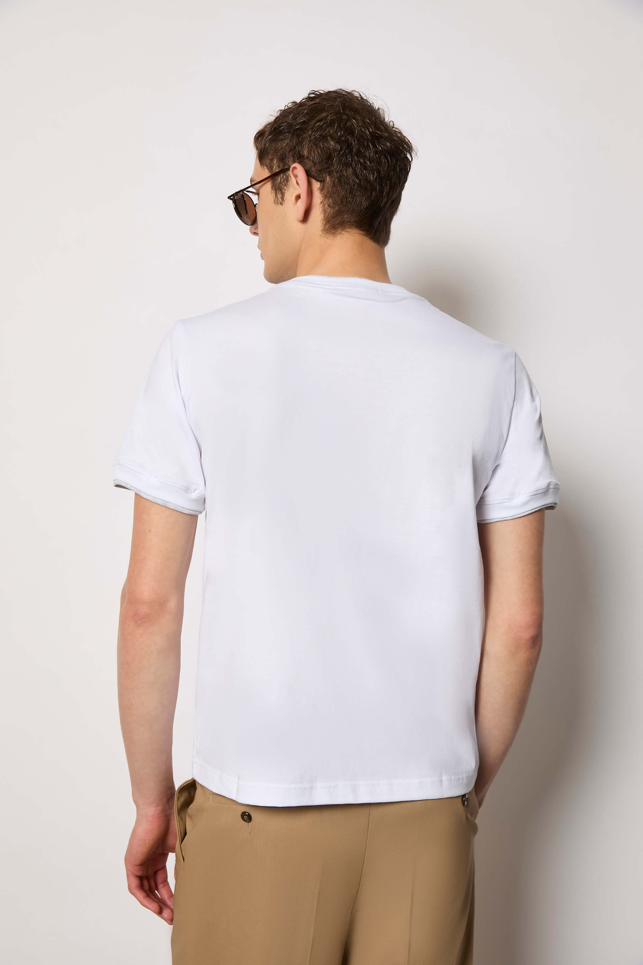 Jersey T-shirt - white