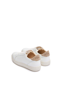 Retro tennis sneakers beige