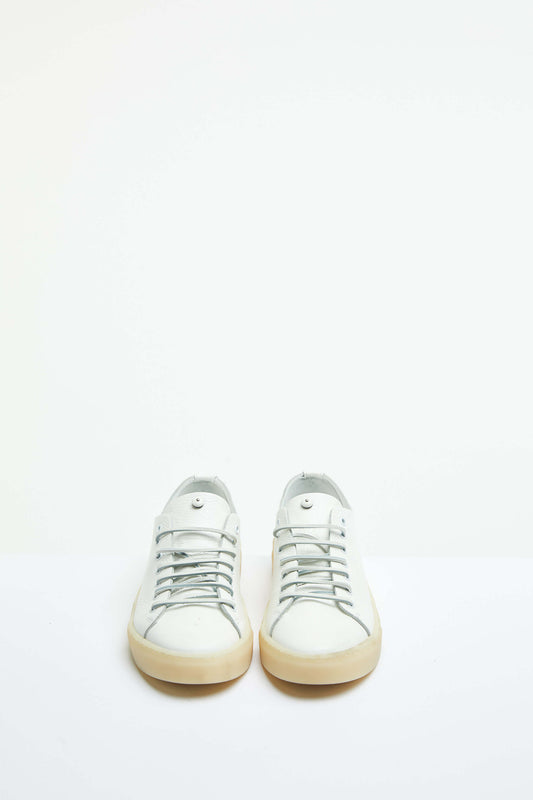 retro-styled tennis shoe in sand
