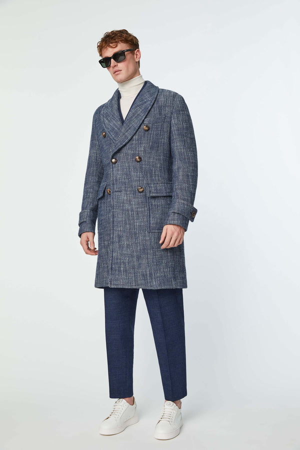 L.B.M. 1911 Cappotto doppiopetto Sartorial Indigo Cappotto doppiopetto Sartorial Indigo