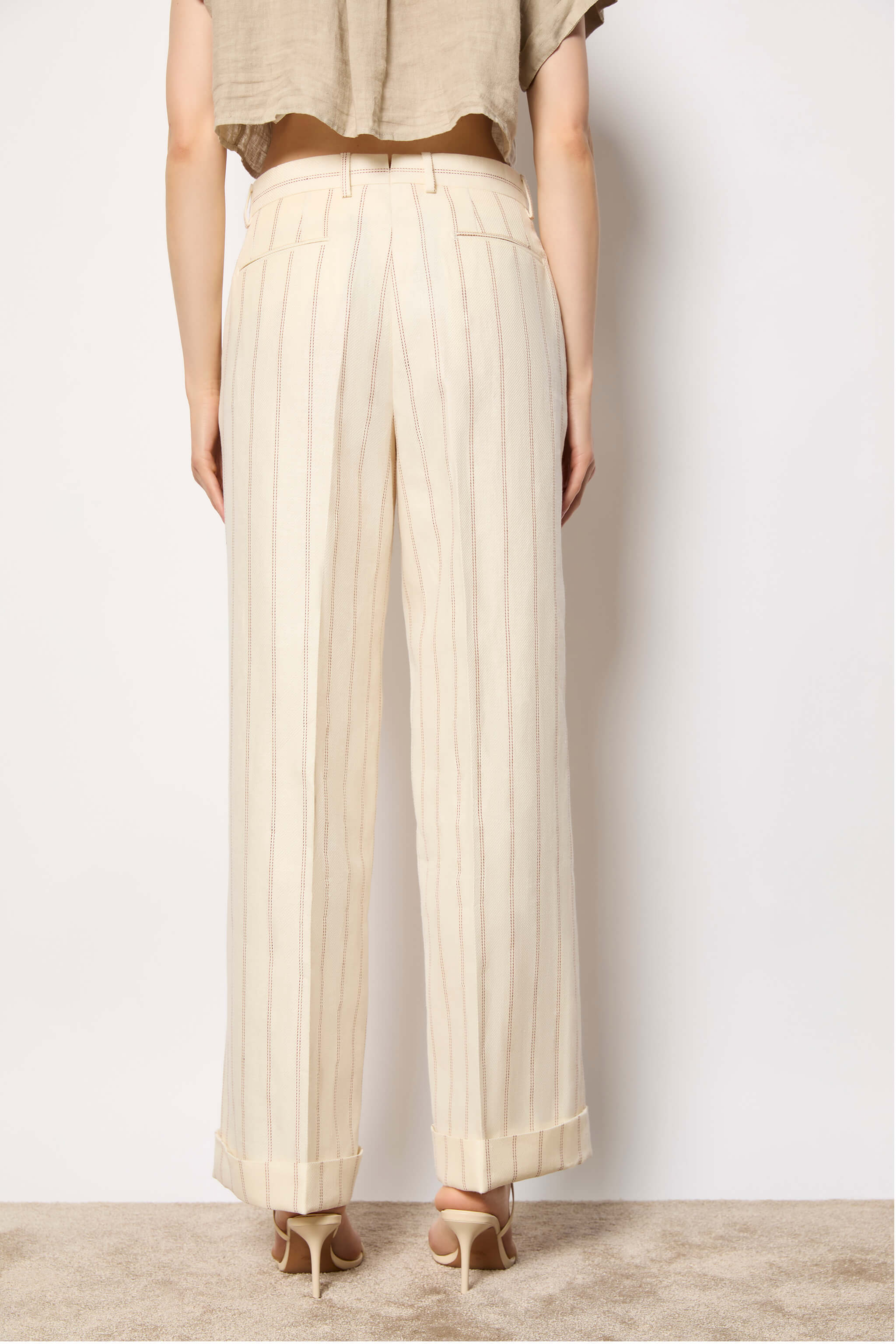 KAREN pants untreated - ivory