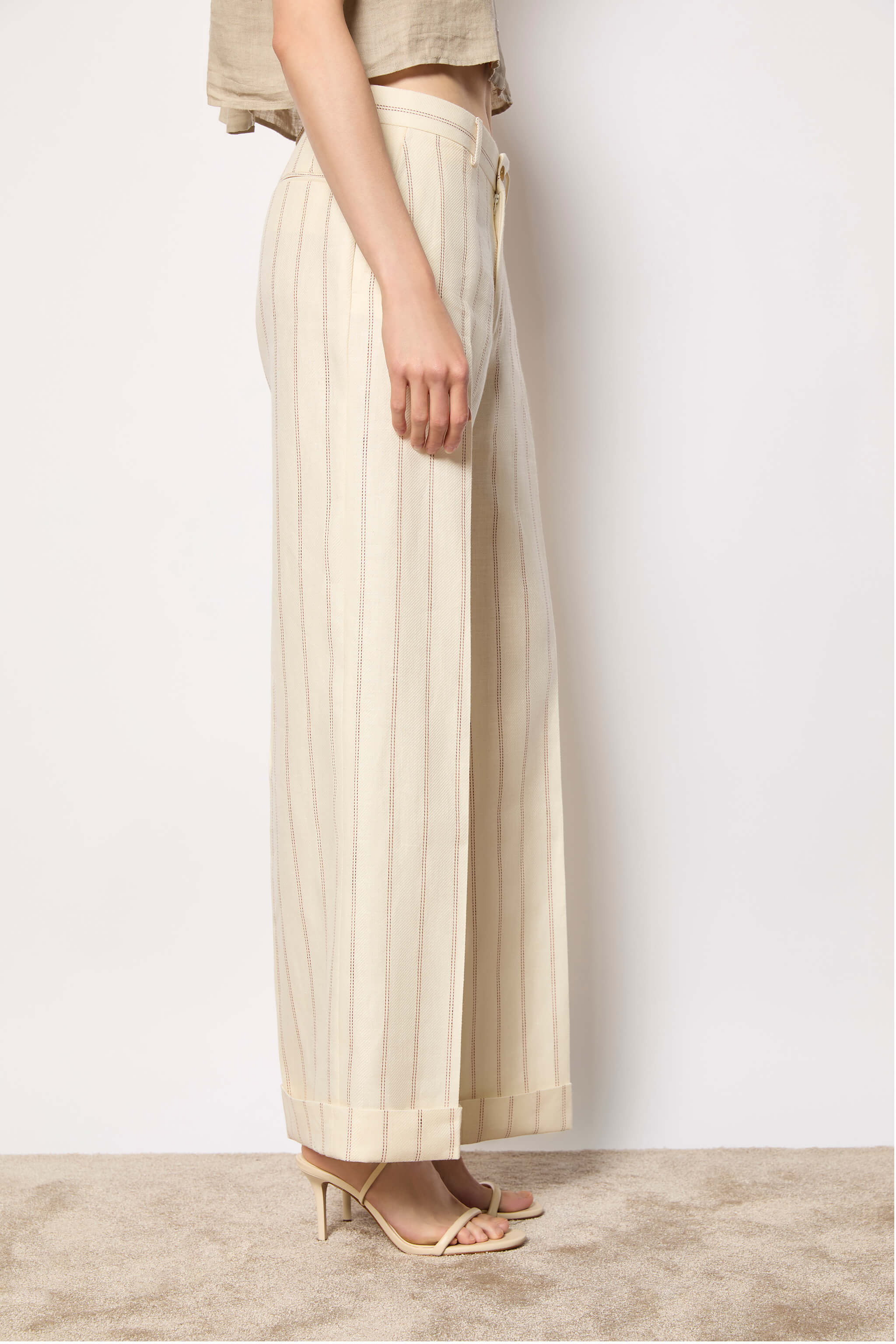 KAREN pants untreated - ivory