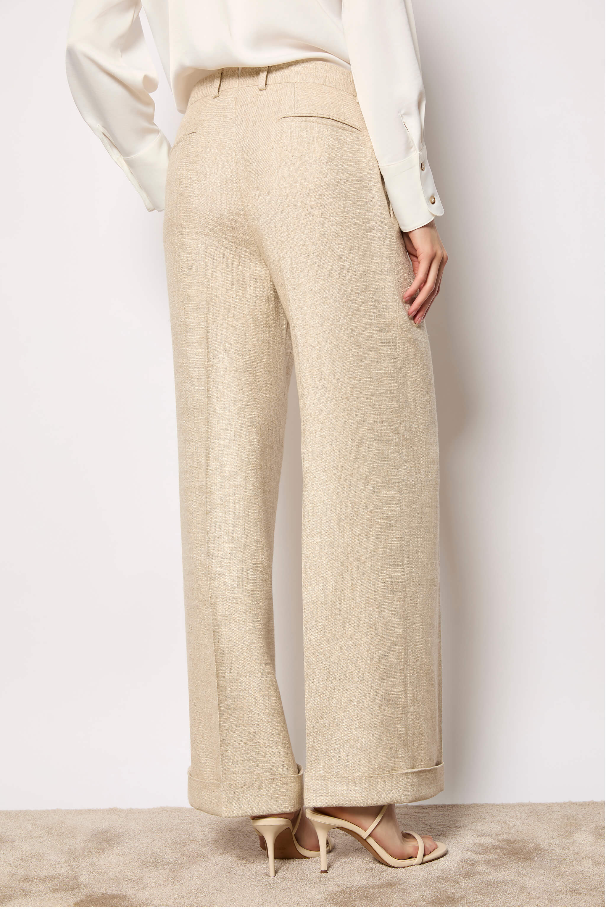 KAREN pants untreated - sand beige