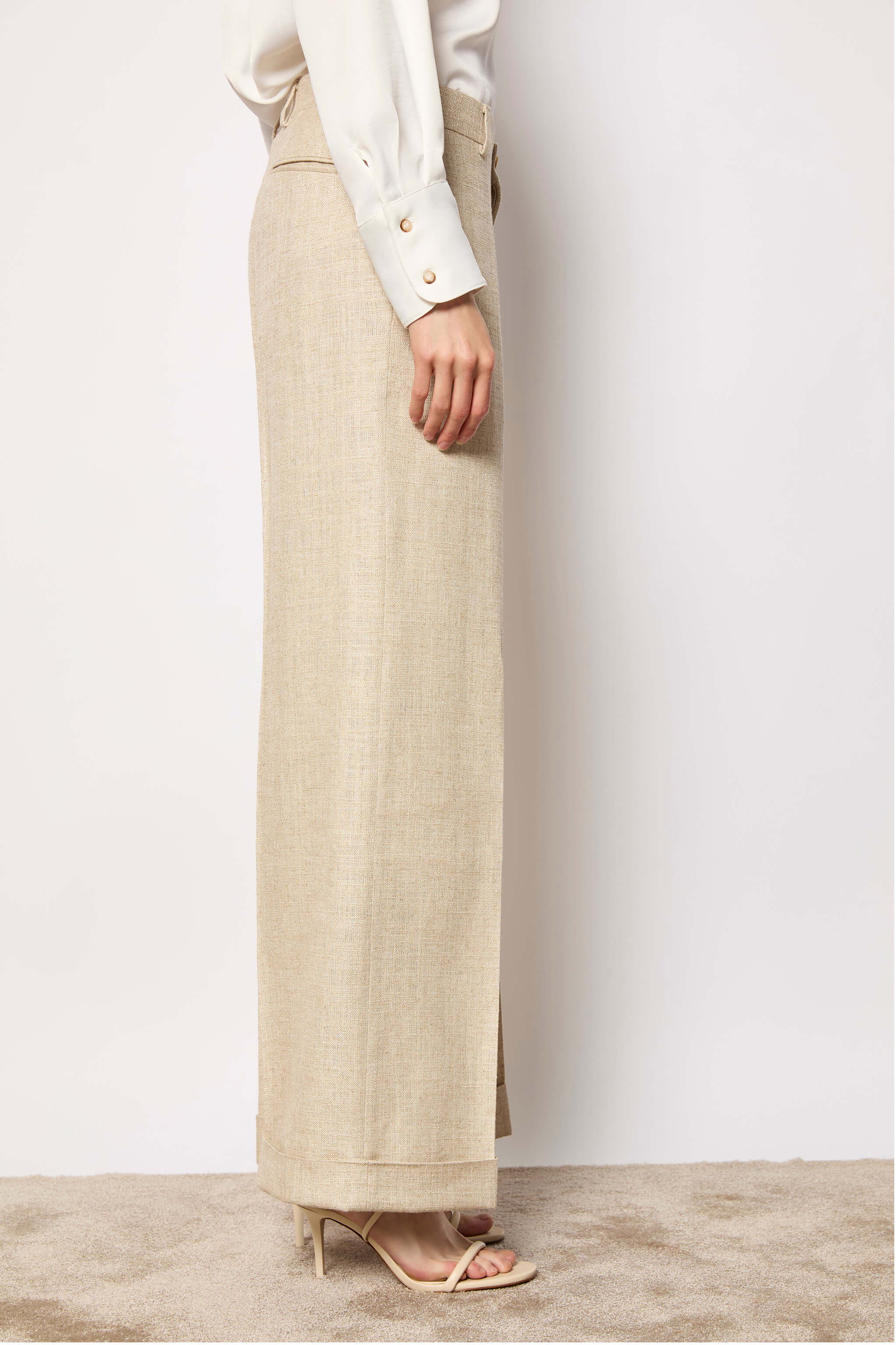 KAREN pants untreated - sand beige