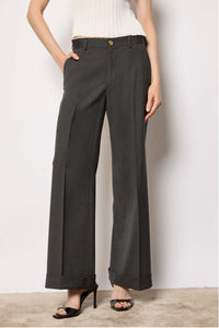 Karen pants untreated - smoke gray black