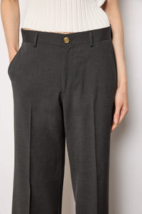 Karen pants untreated - smoke gray black