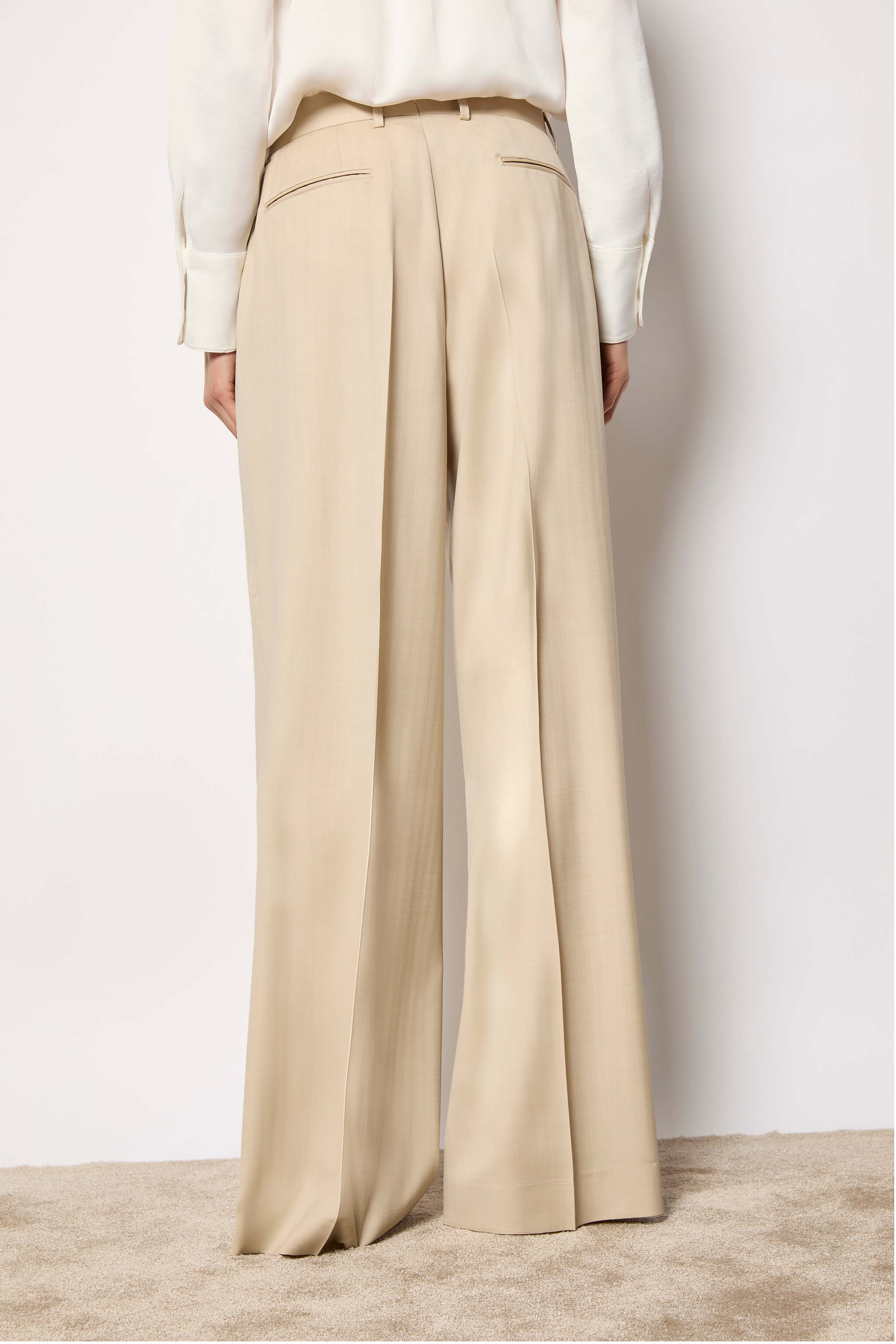 Pantalone palazzo ELISA beige