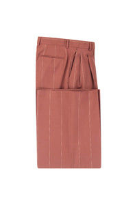 Elisa palazzo pants - burnt orange brick