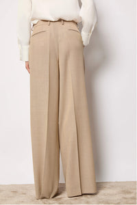 Pantalone palazzo elisa beige beige