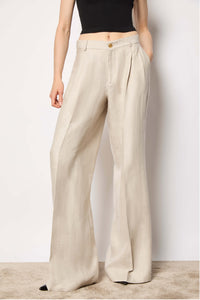 Elisa palazzo pants - sand beige beige