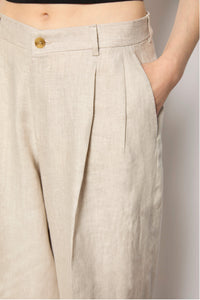 Elisa palazzo pants - sand beige beige