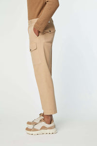 Garment-dyed tony pants beige