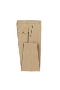 Garment-dyed tony pants beige