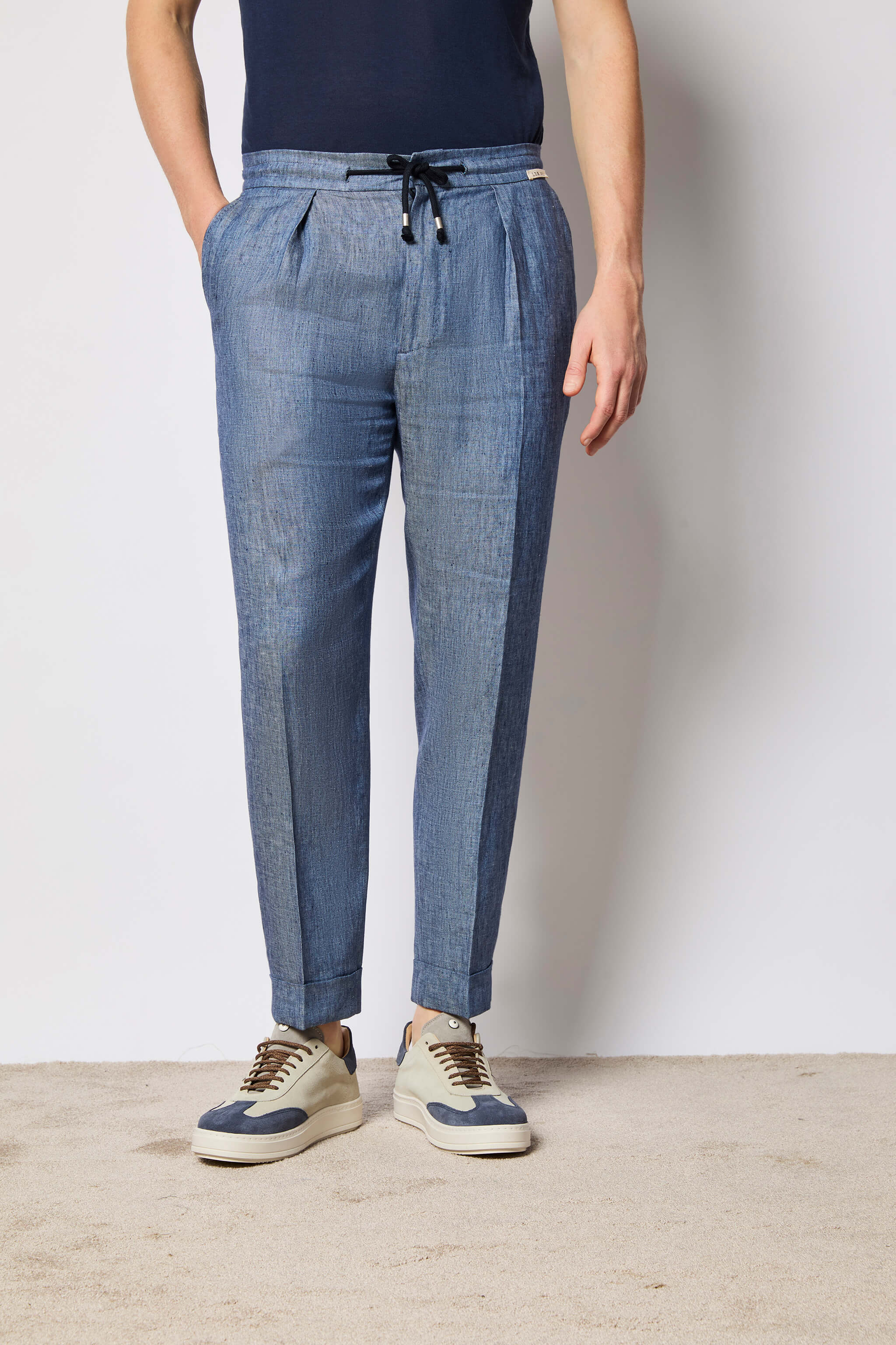 LESTER pants - denim blue