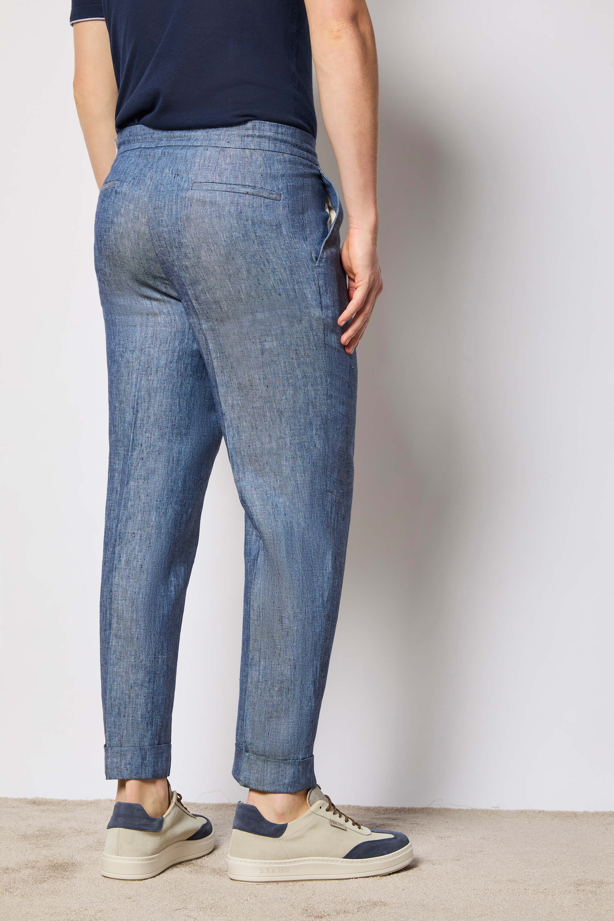 LESTER pants - denim blue