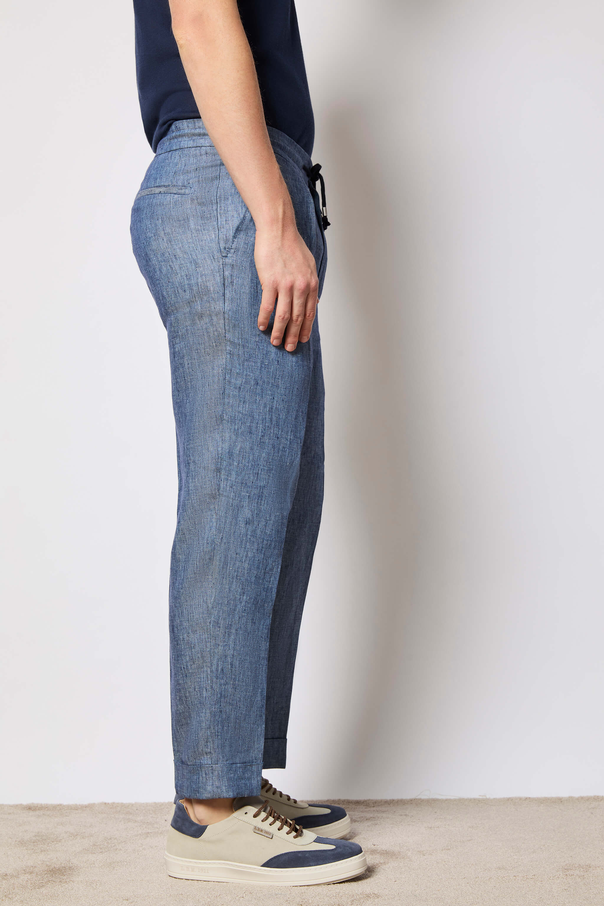 LESTER pants - denim blue