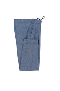 Pantalone lester blu denim bluette