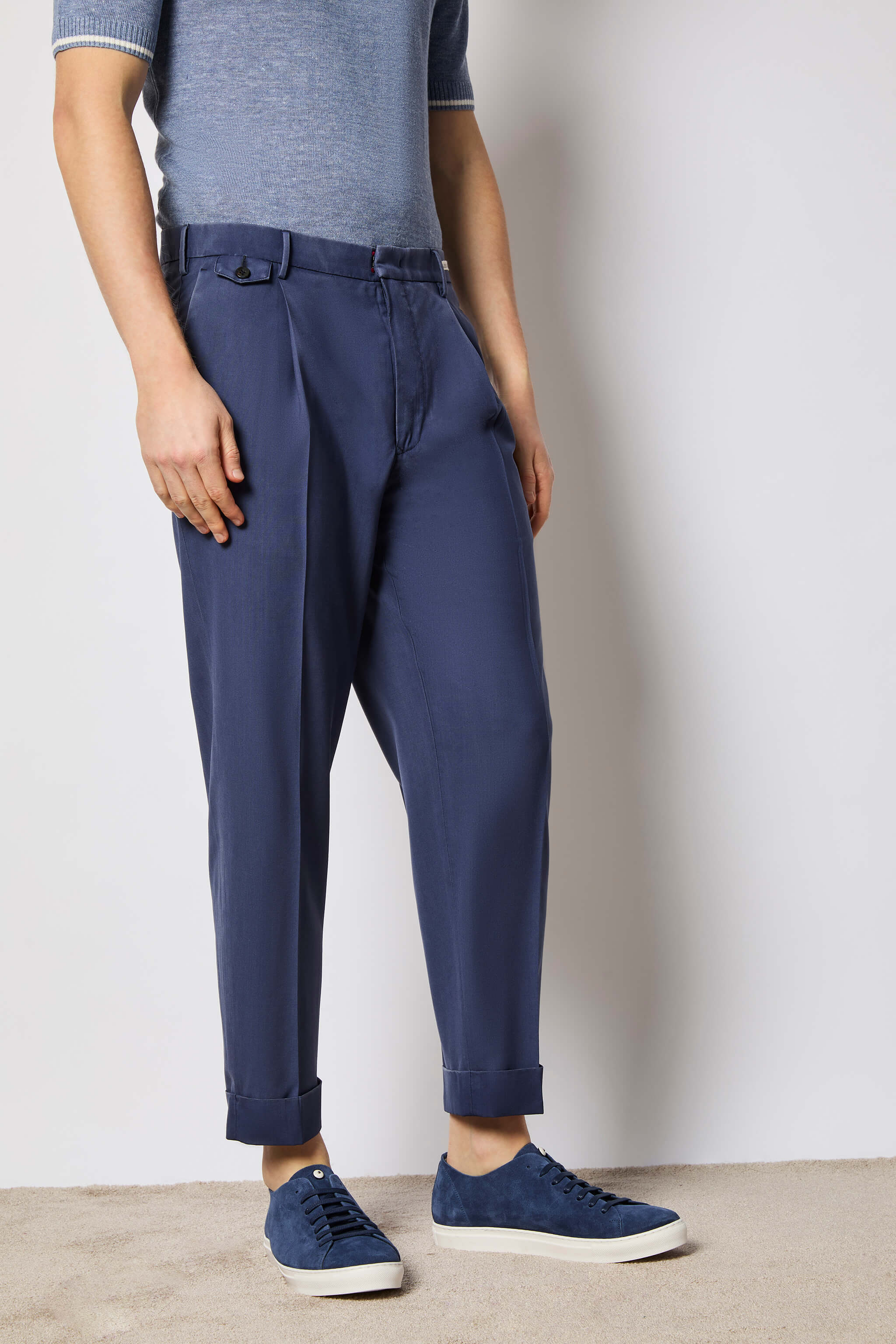 Pantalone MILES tinto capo blu scuro